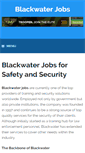 Mobile Screenshot of blackwaterjobs.org